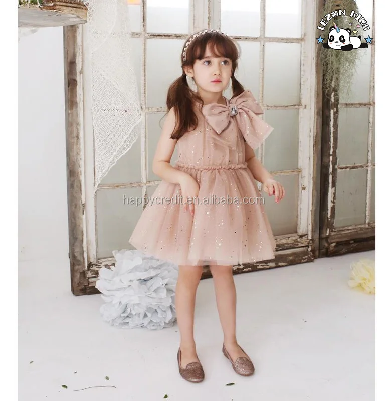 LEZONKIDS - OEM Girls Mesh Tutu Dress Kids Butterfly Mesh Party Dress Evening Party Princess Dress for Kids
